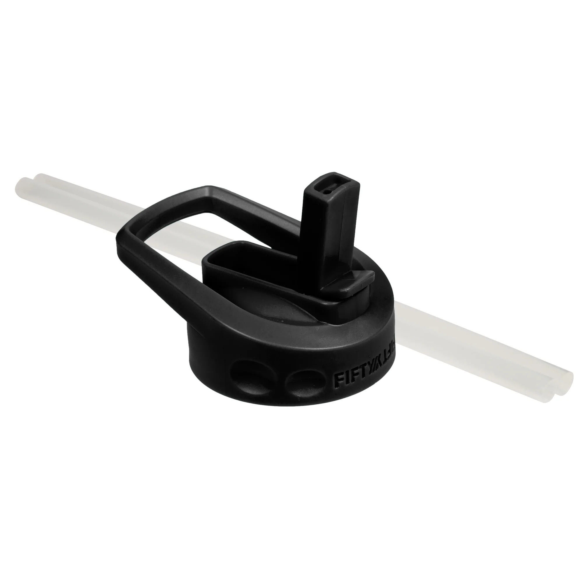 FIFTY/FIFTY, Wide Mouth Straw Cap - Matte Black, Size 0 oz, Color Black, Model# A68002BK0